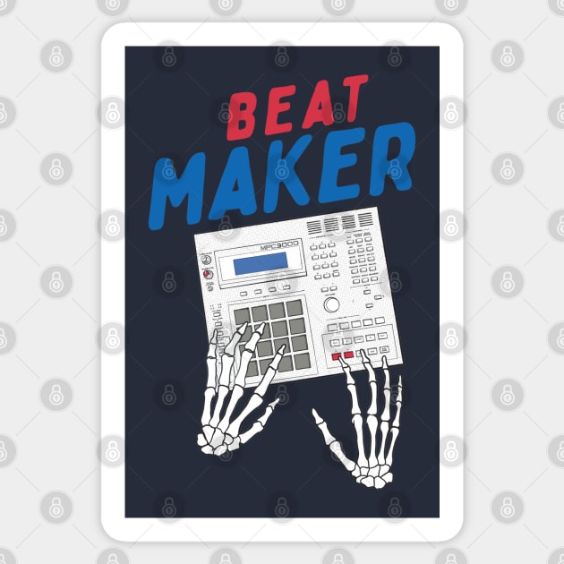 Beat Maker Sticker by Fine Grain Supply Co